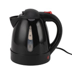 250W Portable Car Electric Kettle with Cigarette Lighter Road Trip 24V Truck Heated Water Tea Coffee Kettle Auto Shut Off 1000ml Black