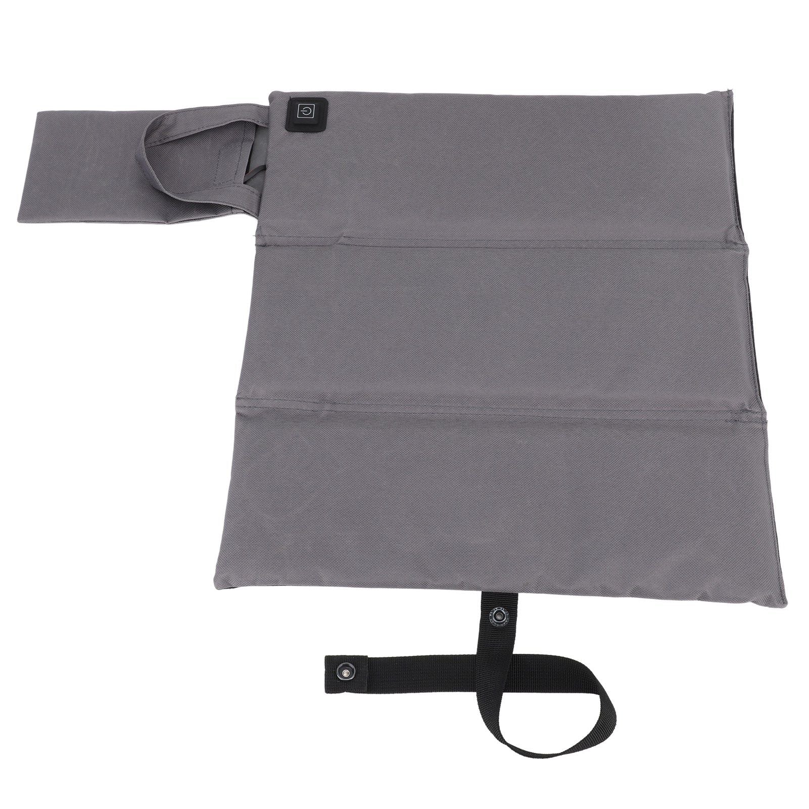 Heated Chair Cushion 3 Temperature Adjustable USB Warm Chair Pad Portable Foldable Heated Cushion for Office Fishing Stadium