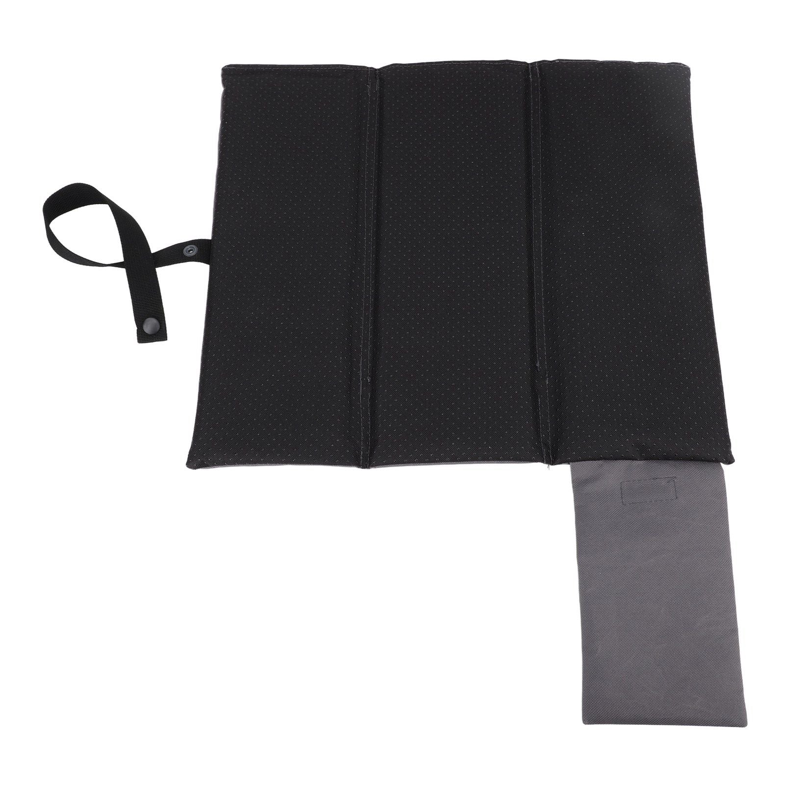 Heated Chair Cushion 3 Temperature Adjustable USB Warm Chair Pad Portable Foldable Heated Cushion for Office Fishing Stadium