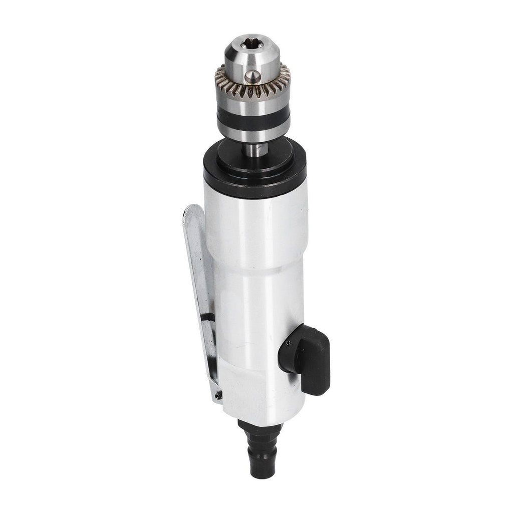 3/8in Chuck Pneumatic Drill StraightType Multifunctional RustProof Durable Industrial Air Drill
