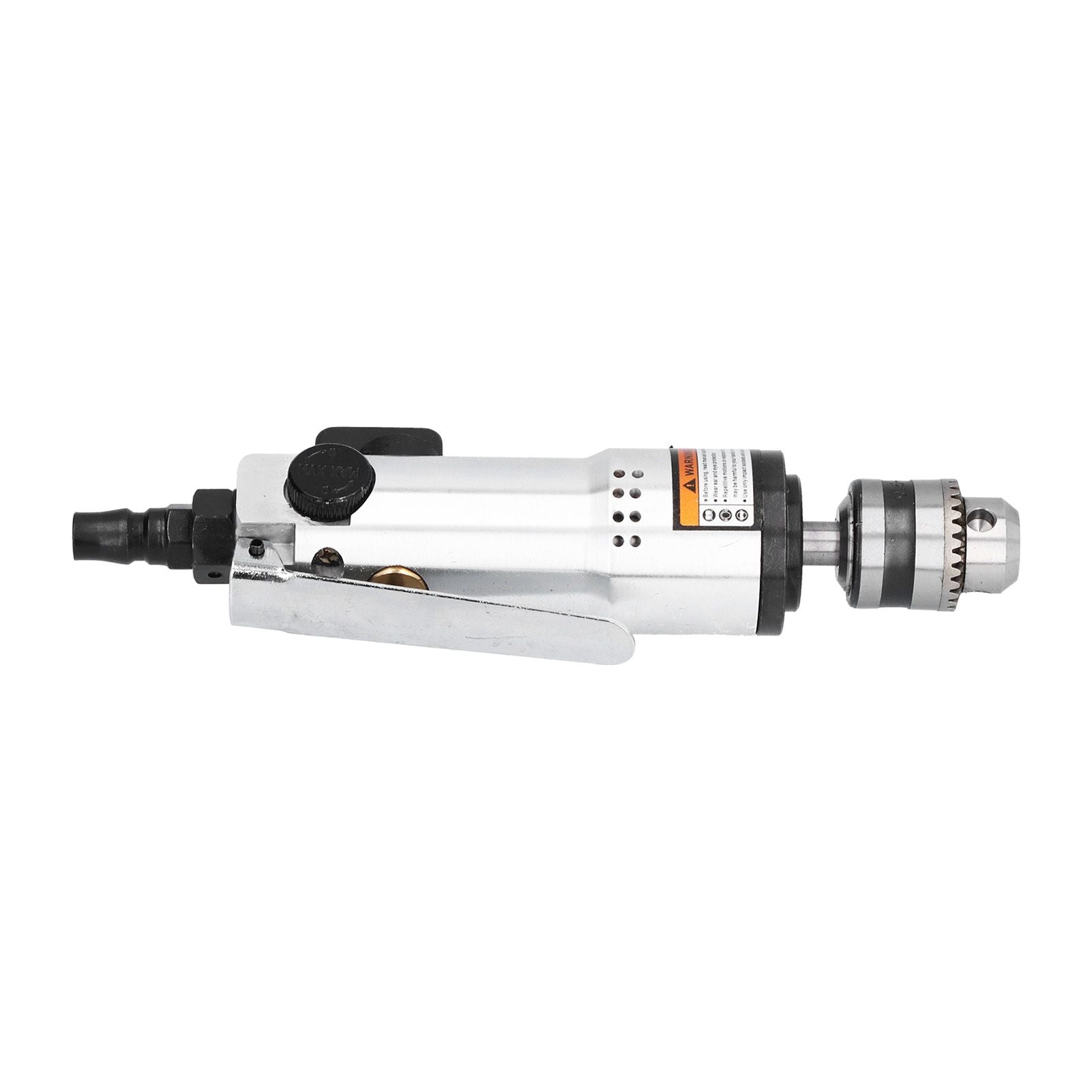 3/8in Chuck Pneumatic Drill StraightType Multifunctional RustProof Durable Industrial Air Drill