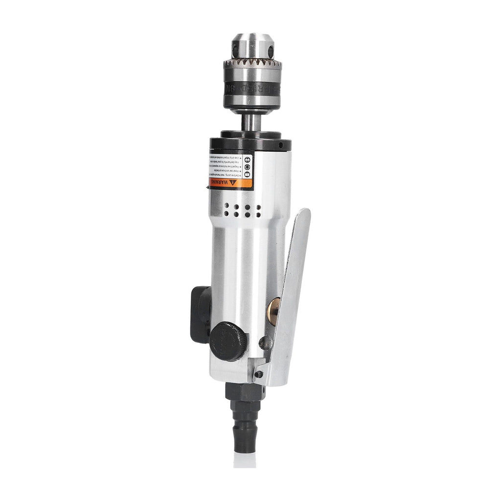 3/8in Chuck Pneumatic Drill StraightType Multifunctional RustProof Durable Industrial Air Drill