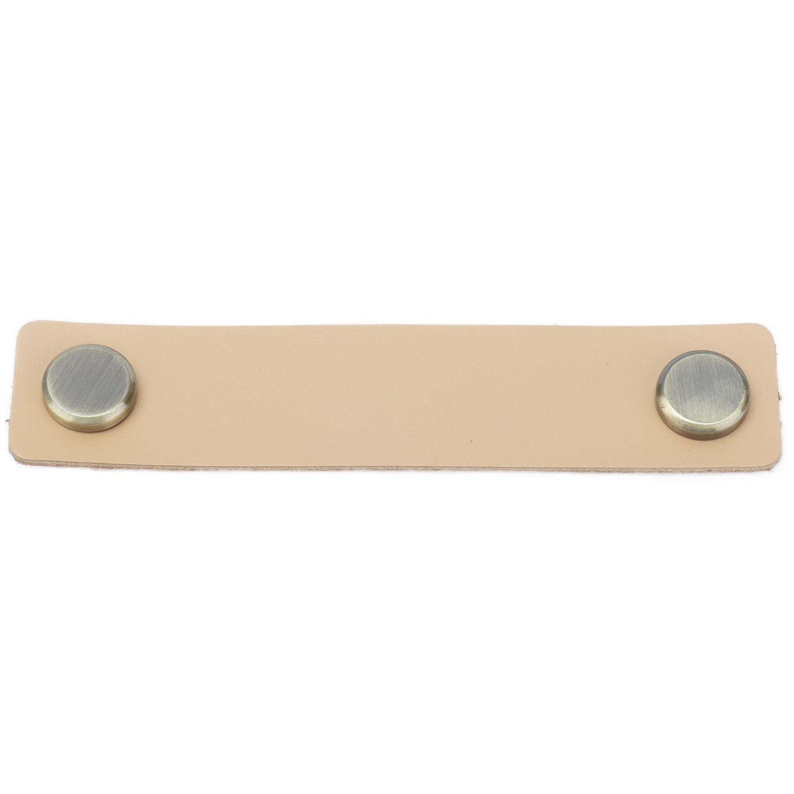 PU Leather Drawer Pulls Anticollision Wear Resistant European Exquisite Modern Simple Cabinet HandleLight Brown