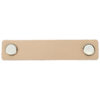 PU Leather Drawer Pulls Anticollision Wear Resistant European Exquisite Modern Simple Cabinet HandleLight Brown