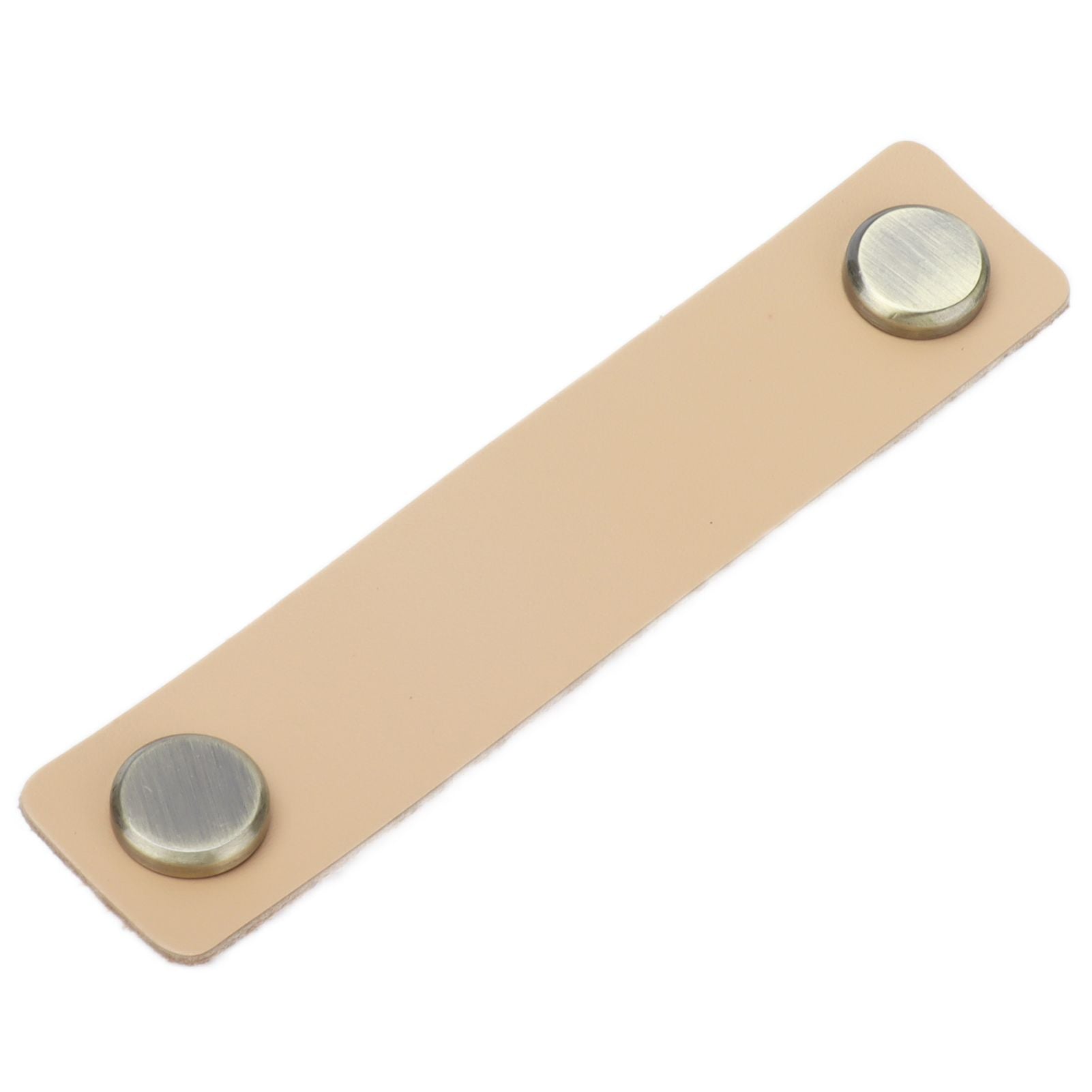 PU Leather Drawer Pulls Anticollision Wear Resistant European Exquisite Modern Simple Cabinet HandleLight Brown