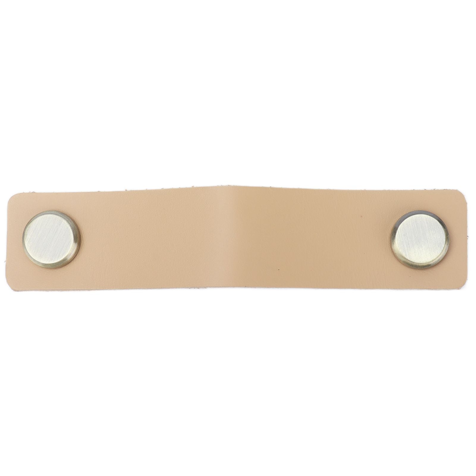 PU Leather Drawer Pulls Anticollision Wear Resistant European Exquisite Modern Simple Cabinet HandleLight Brown