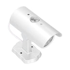 Simulation Camera Dummy Security Camera Monitor Fake Surveillance System with Flashing LED Light
