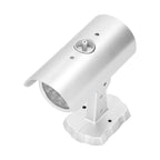 Simulation Camera Dummy Security Camera Monitor Fake Surveillance System with Flashing LED Light