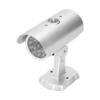 Simulation Camera Dummy Security Camera Monitor Fake Surveillance System with Flashing LED Light
