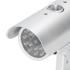 Simulation Camera Dummy Security Camera Monitor Fake Surveillance System with Flashing LED Light