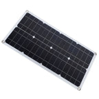 100W Solar Panel Kit IP67 Waterproof with DC 12V 24V 20A Controller Portable Solar Panel for RV Camper Vehicle Caravan