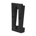 Video Doorbell Mount Multifunctional Soft Fixation Mounting Bracket Universal for Most Brand Doorbell Black