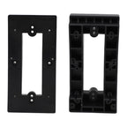 Video Doorbell Mount Multifunctional Soft Fixation Mounting Bracket Universal for Most Brand Doorbell Black