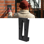 Video Doorbell Mount Multifunctional Soft Fixation Mounting Bracket Universal for Most Brand Doorbell Black