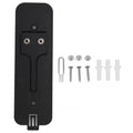 Backplate for Blink Video Doorbell Plastic Doorbell Back Plate Replacement Part with Mount Accessory Black