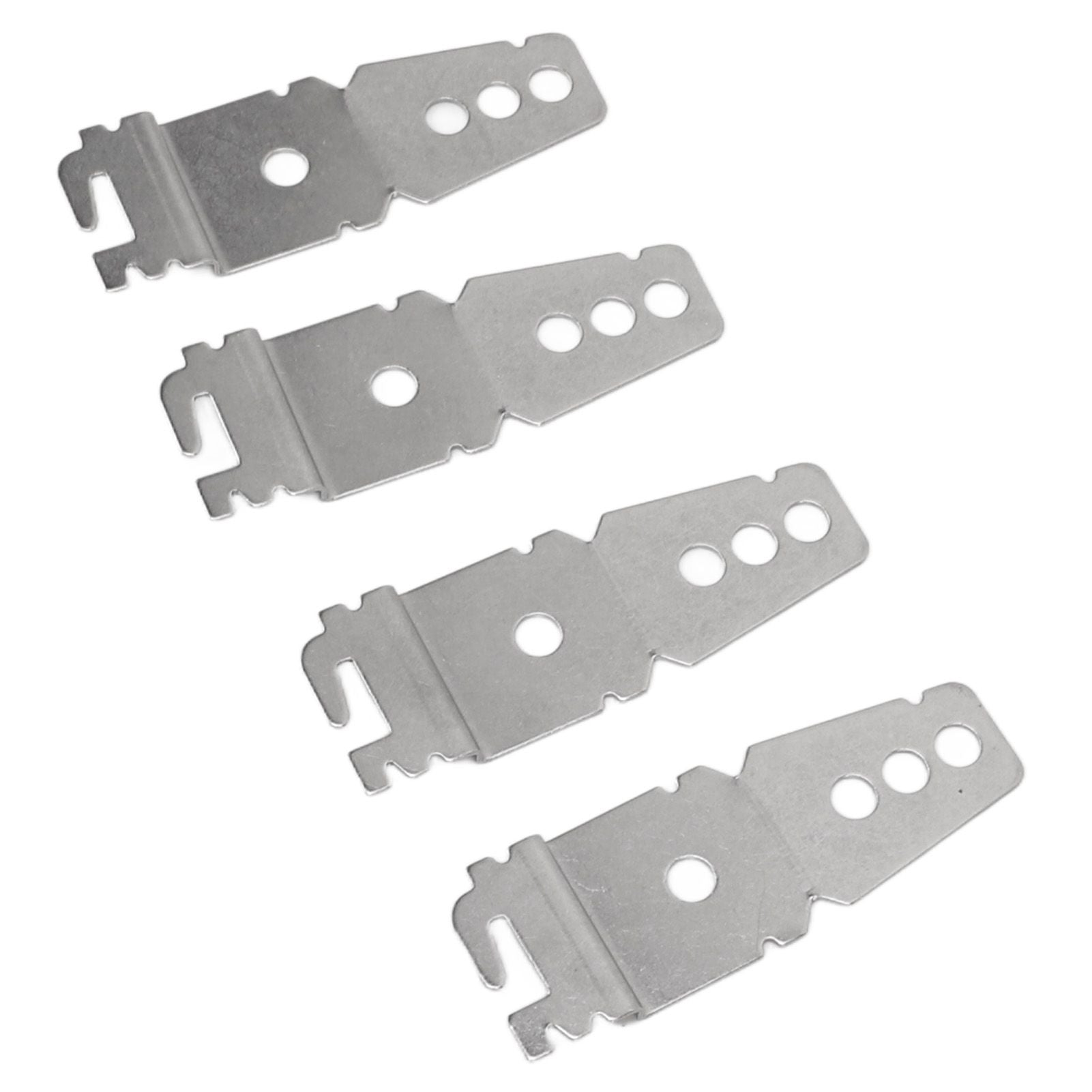 4pcs Dishwasher Mounting Bracket Stainless Steel with Screws Undercounter Dishwasher Mounting Bracket for Sears for Maytag for Bosch for Jenn Air