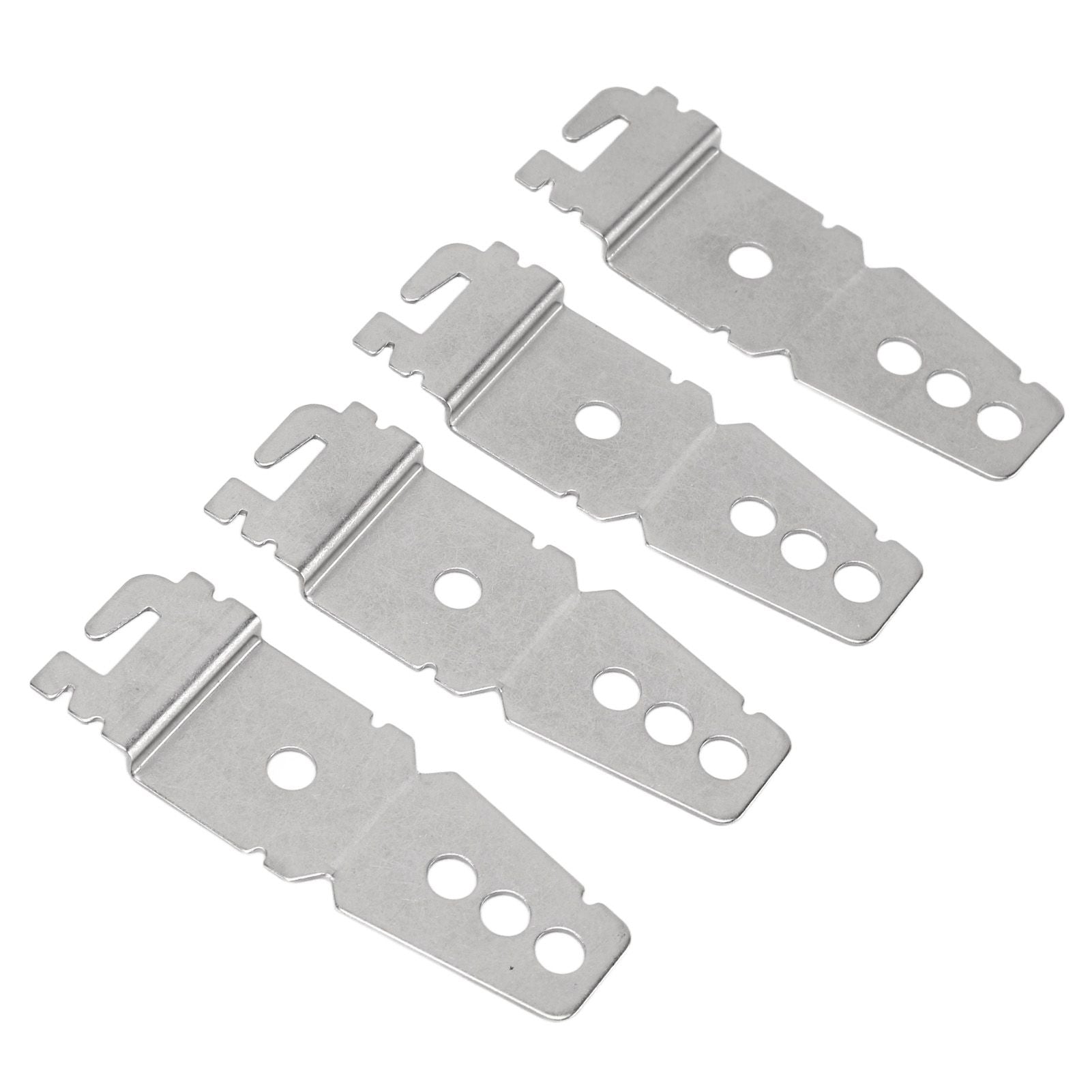 4pcs Dishwasher Mounting Bracket Stainless Steel with Screws Undercounter Dishwasher Mounting Bracket for Sears for Maytag for Bosch for Jenn Air