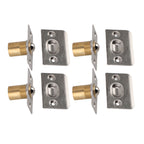 4pcs Door Ball Catch Solid Brass Adjustable Spring Closet Ball Latch for Cabinet Pantry