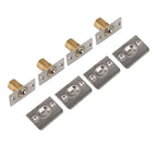 4pcs Door Ball Catch Solid Brass Adjustable Spring Closet Ball Latch for Cabinet Pantry