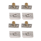 4pcs Door Ball Catch Solid Brass Adjustable Spring Closet Ball Latch for Cabinet Pantry