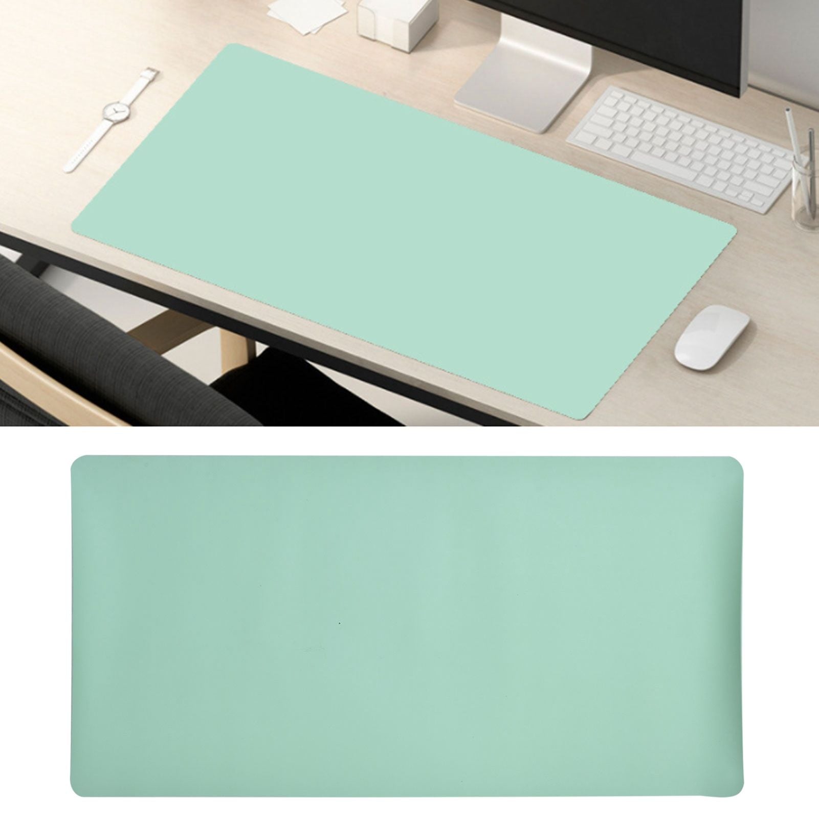 Leather Desk Pad Protector Waterproof Non Slip Oil Resistant High Temperature Resistant Mouse Pad