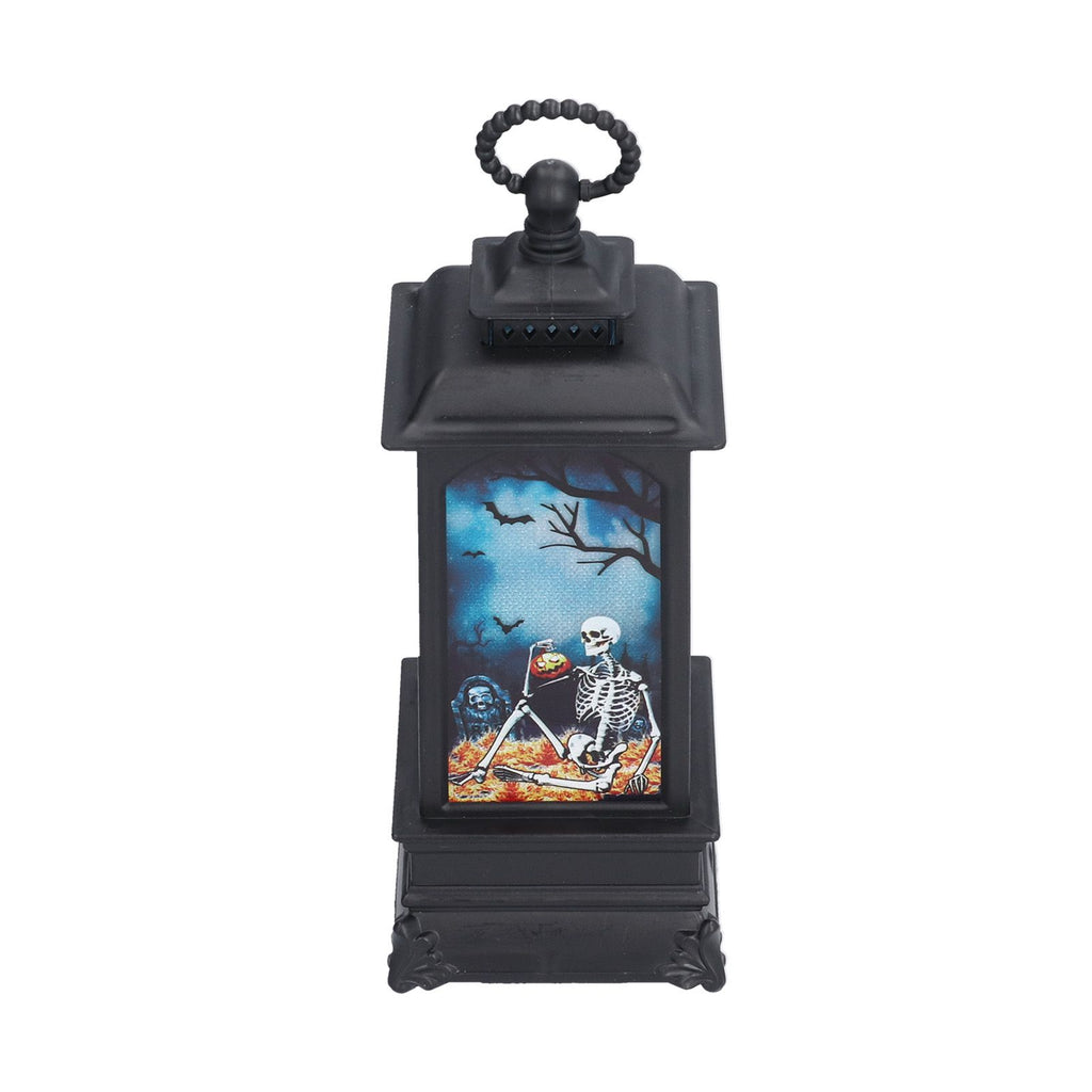 Halloween Lantern LED Flameless Exquisite Beautiful Vintage Battery Powered Halloween LampSkull