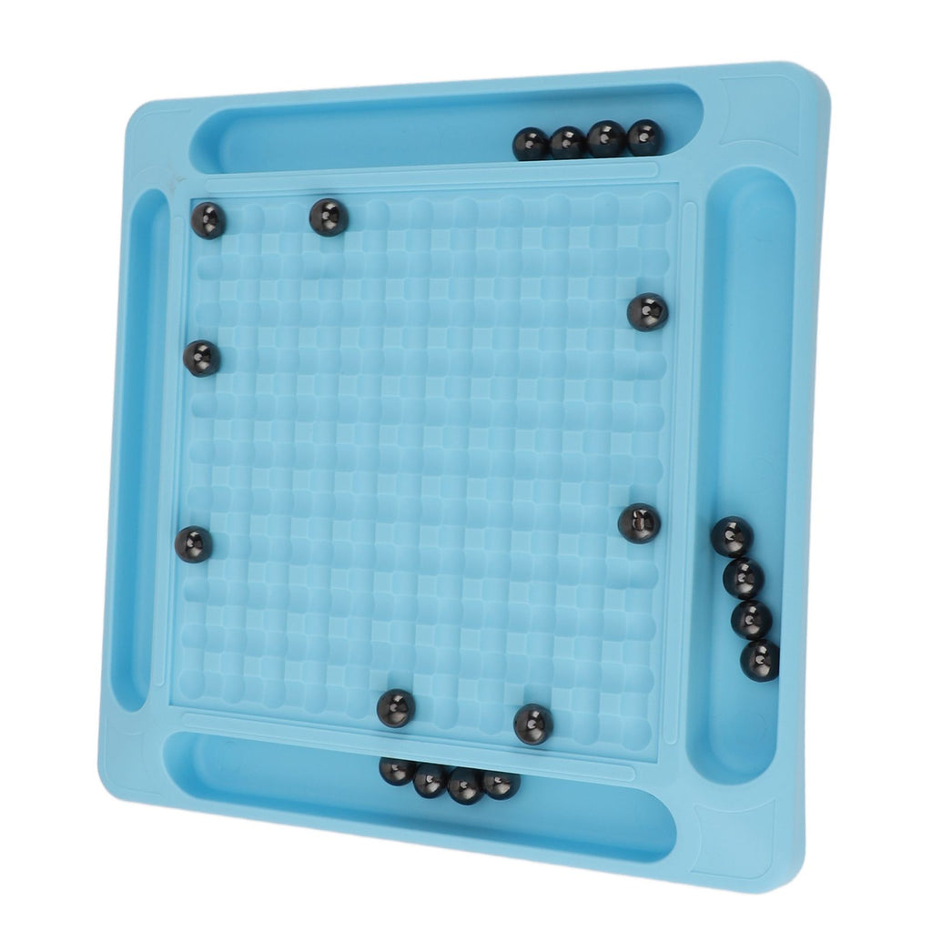 Magnetic Chess Game Set Magnet Rock Game Promote Concentration with Punishment Wheel for Parent Child Interaction