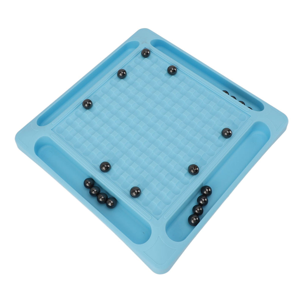 Magnetic Chess Game Set Magnet Rock Game Promote Concentration with Punishment Wheel for Parent Child Interaction
