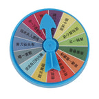 Magnetic Chess Game Set Magnet Rock Game Promote Concentration with Punishment Wheel for Parent Child Interaction