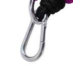 Aerial Yoga Swing Set Polyester Cotton Adjustable Improve Flexibility Yoga Hammock for Physical Exercise Purple