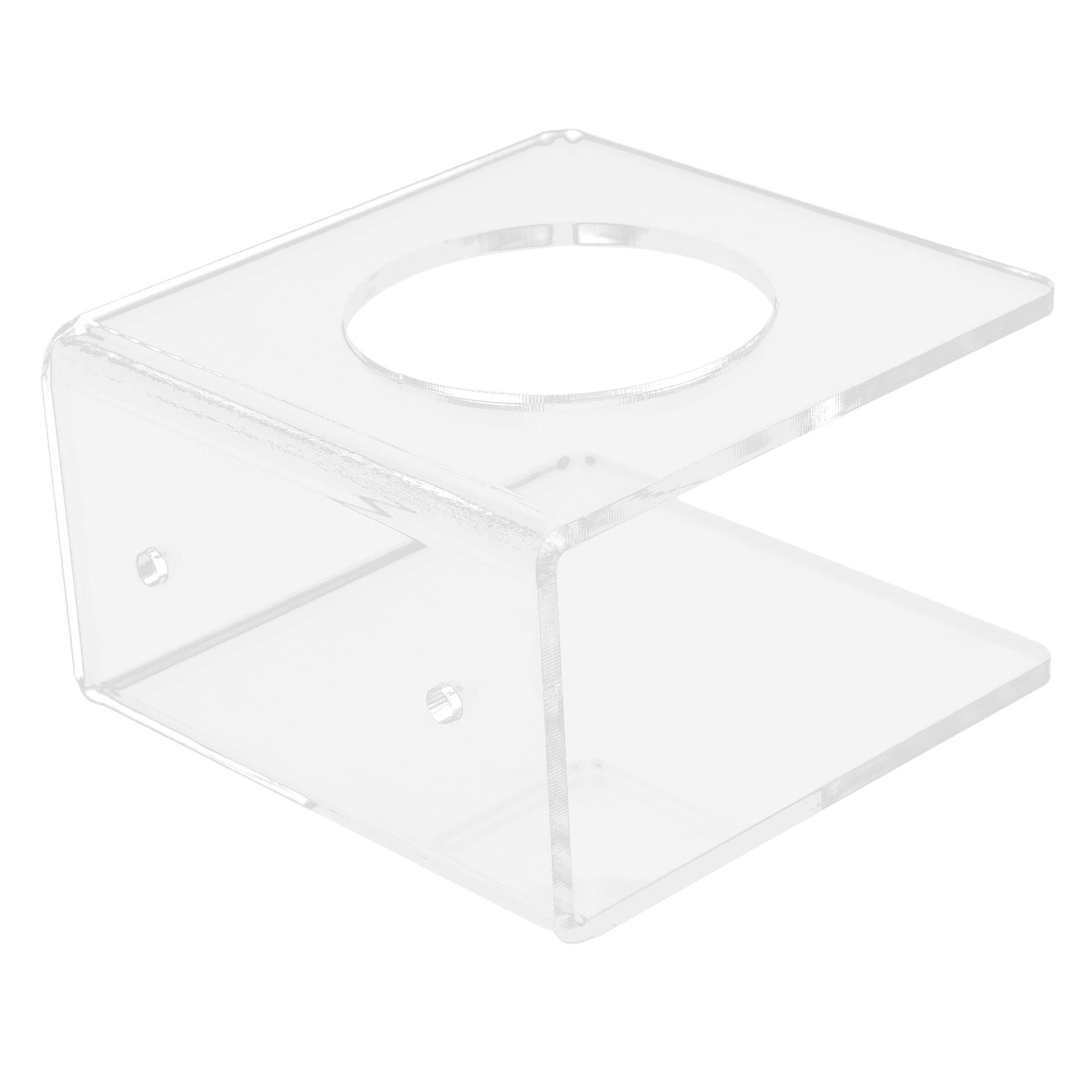 WallMounted Sword Rack Vertical Type Acrylic Display Stand Holder for Home Living Room Transparent