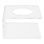WallMounted Sword Rack Vertical Type Acrylic Display Stand Holder for Home Living Room Transparent