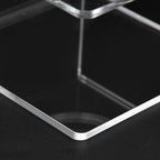 WallMounted Sword Rack Vertical Type Acrylic Display Stand Holder for Home Living Room Transparent