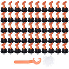 151PCS Tile Leveler Spacer Floor Tile Leveling System Reusable Wall Leveling System with Wrench