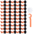 151PCS Tile Leveler Spacer Floor Tile Leveling System Reusable Wall Leveling System with Wrench