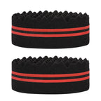 2PCS Double Sided Hair Curl Sponge 22 Hole Wavy Hair Sponge Brush Styling Tools for Home Salon