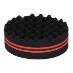 2PCS Double Sided Hair Curl Sponge 22 Hole Wavy Hair Sponge Brush Styling Tools for Home Salon