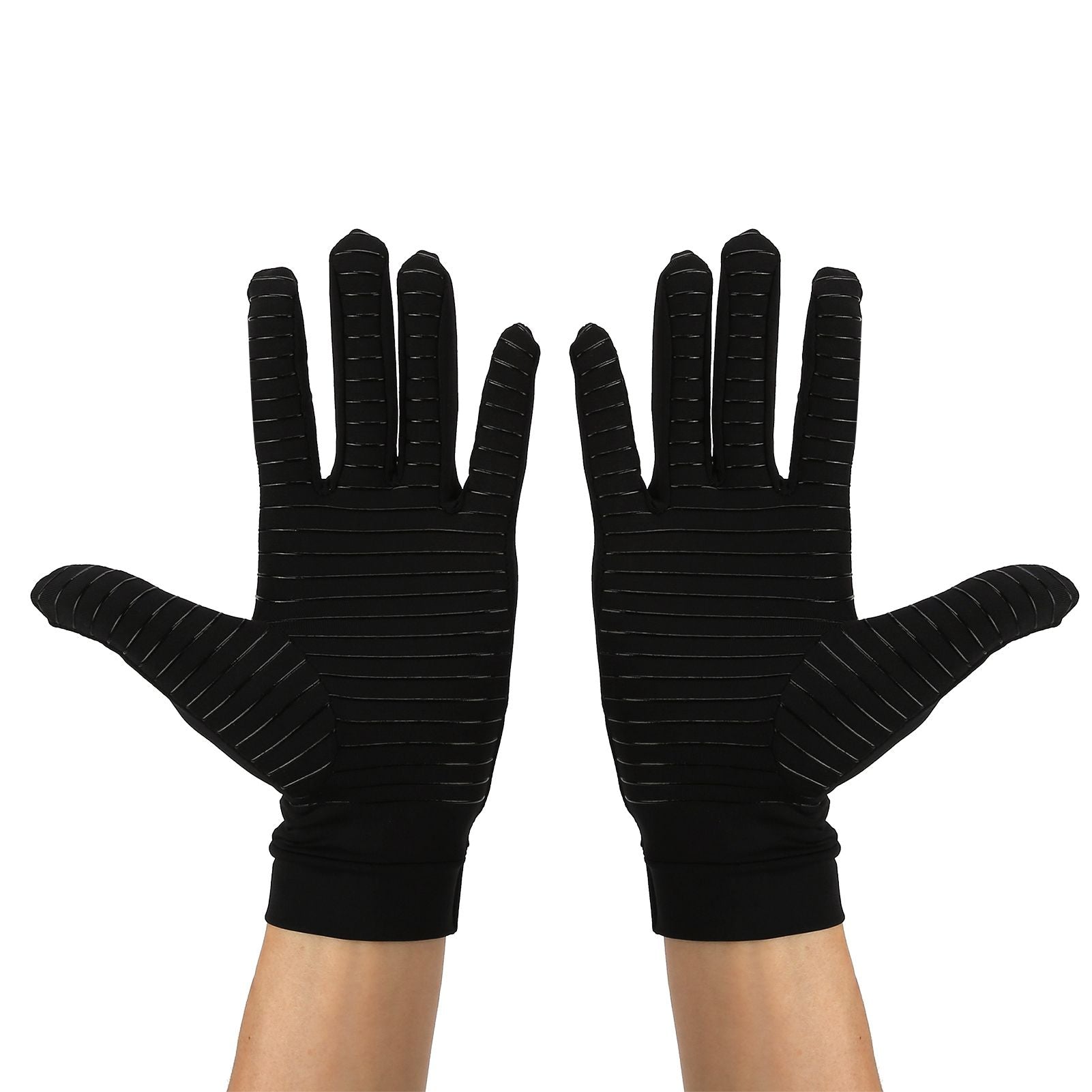 Arthritis Gloves Full Finger Copper Fiber Comfortable Soft Breathable Odorless Compression Gloves for Gaming CookingM