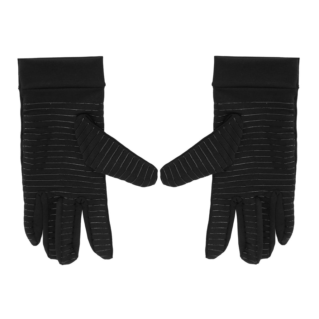 Arthritis Gloves Full Finger Copper Fiber Comfortable Soft Breathable Odorless Compression Gloves for Gaming CookingL