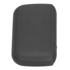 Cigarette Case 10 Capacity Carrying Box Leather Texture One Hand Operation ABS Portable Cigarette Pocket Holder for Men Black