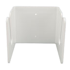 Skateboard Wall Mount Acrylic Display Storage Holder Hanger Home Decoration for Indoor White