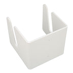 Skateboard Wall Mount Acrylic Display Storage Holder Hanger Home Decoration for Indoor White