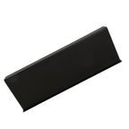 Acrylic Tilted Computer Keyboard Holder Low Front Lip Polished Finish Keyboard Riser Keyboard Holder for Office Black