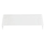 Monitor Riser 50lb 3.5inch Height Improve Sitting Posture Reduces Neck Eyes Pressure Space Saving Acrylic Computer Stand for Bedroom Study Transparent