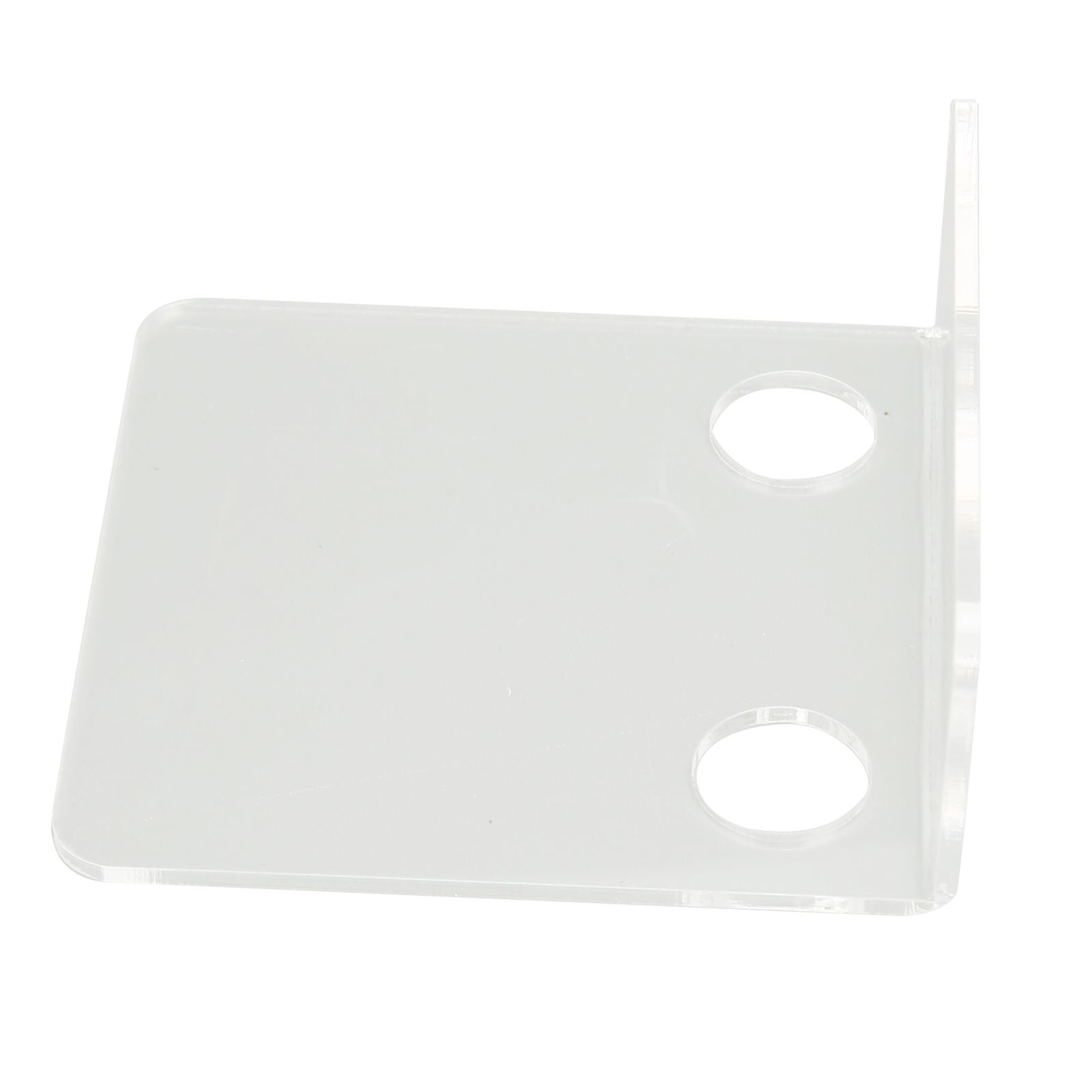 3 PCS Small Security Cameras Wall Shelf with 6 Cable Clips 10PCS Tapes Acrylic Waterproof Drill Free Adhesive Floating Shelf for Speakers Transparent