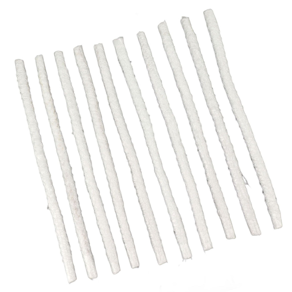 10 PCS Wicks Torch Replacement 13.78in Tiki Torch Fiberglass Wicks for Patio Lighting Garden Lights