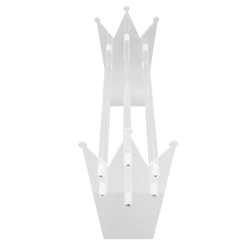Acrylic Headband Holder Clear Jewelry Headband Organizer Headband Display Stand for Teen Girl Women Gifts
