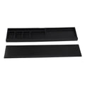 Keyboard Wrist Rest Pad Ergonomic Soft Prevent Slip Keyboard Wrist Support with Partition Storage Case for Office Black