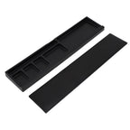 Keyboard Wrist Rest Pad Ergonomic Soft Prevent Slip Keyboard Wrist Support with Partition Storage Case for Office Black