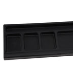 Keyboard Wrist Rest Pad Ergonomic Soft Prevent Slip Keyboard Wrist Support with Partition Storage Case for Office Black
